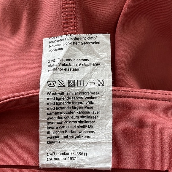 SzXS Girlfriend Collective High Rise compressive tights in Primrose. EUC - Picture 11 of 13